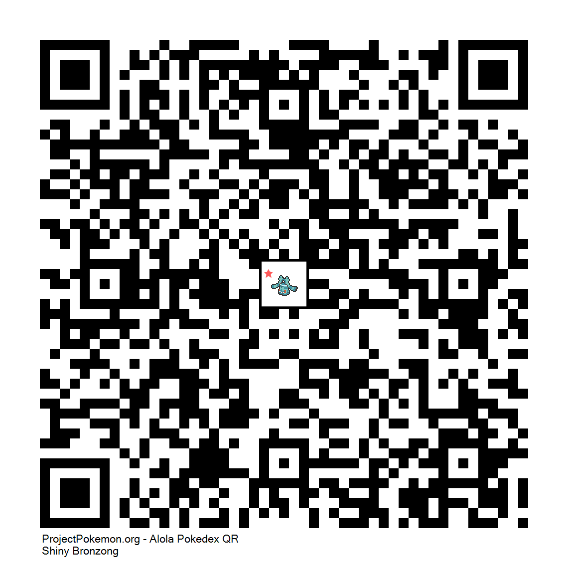 Cdigo QR de Bronzong variocolor